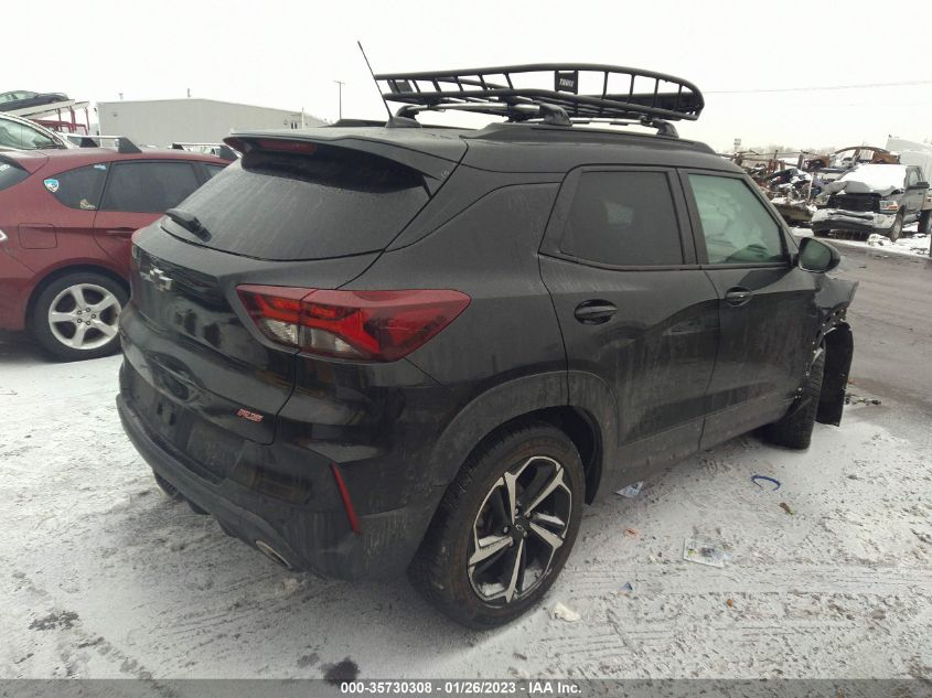 2021 CHEVROLET TRAILBLAZER RS VIN: KL79MUSL1MB026009