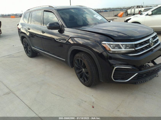 2022 VOLKSWAGEN ATLAS 3.6L V6 SEL PREMIUM VIN: 1V2FR2CA0NC514595