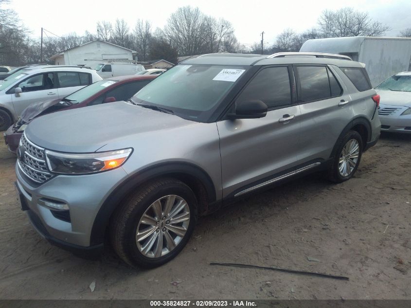 2022 FORD EXPLORER LIMITED VIN: 1FMSK7FH4NGB34044