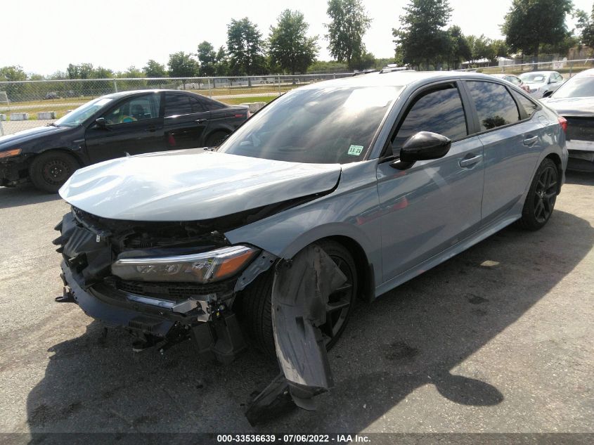2022 HONDA CIVIC SEDAN SPORT VIN: 2HGFE2F51NH547941