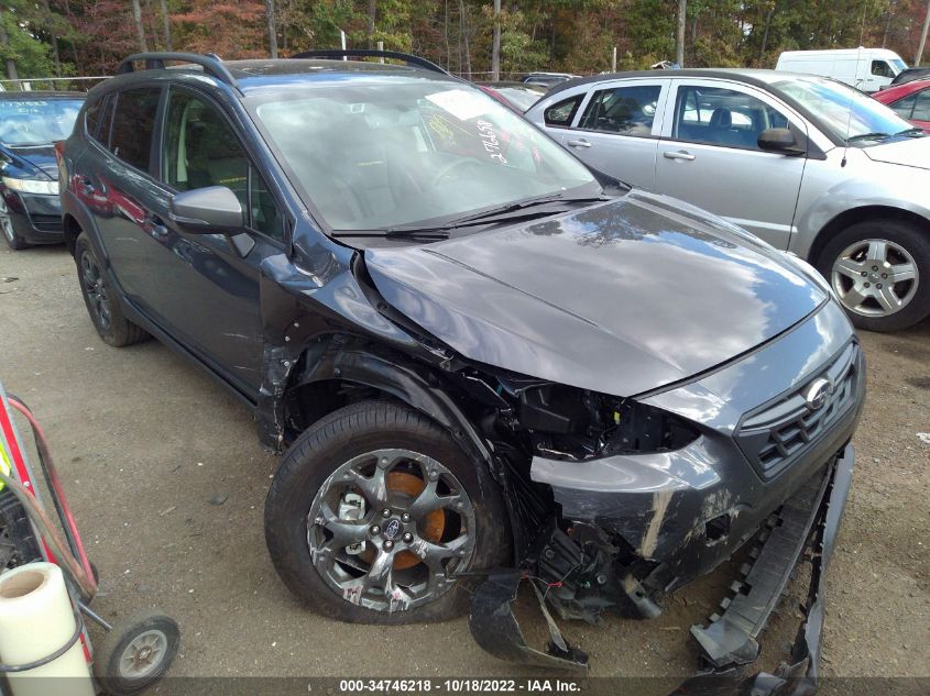 2022 SUBARU CROSSTREK SPORT VIN: JF2GTHSCXNH276658
