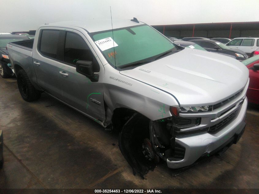 2021 CHEVROLET SILVERADO 1500 RST VIN: 3GCUYEET3MG242714