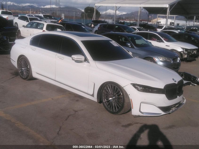 2022 BMW 7 SERIES 750I XDRIVE VIN: WBA7U2C06NCJ31379