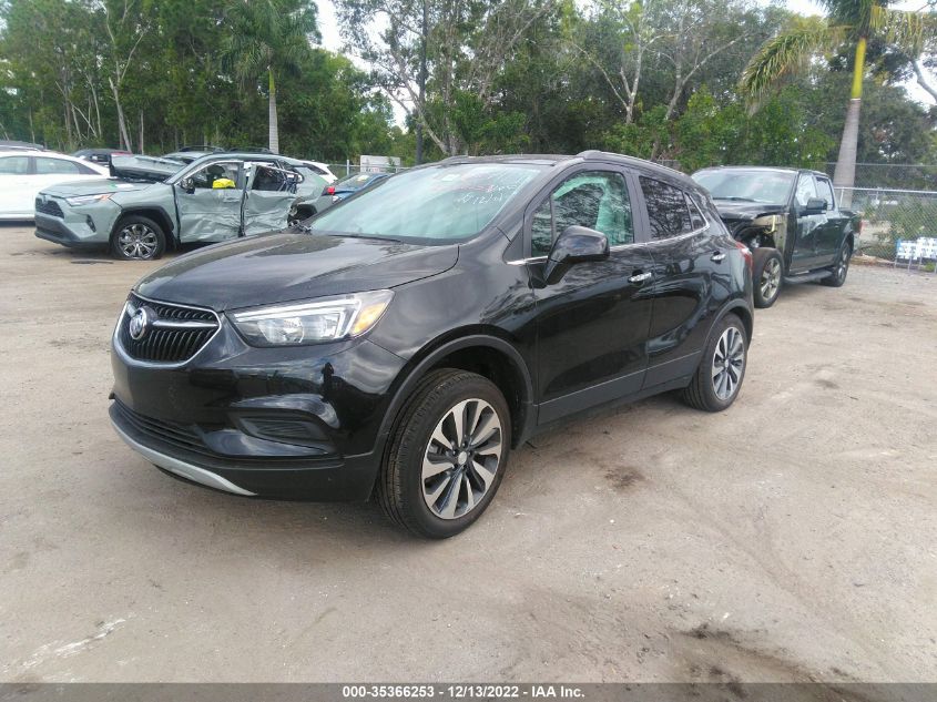 2021 BUICK ENCORE PREFERRED VIN: KL4CJESB7MB357119