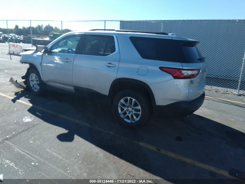 2021 CHEVROLET TRAVERSE LT CLOTH VIN: 1GNERGKW8MJ134137