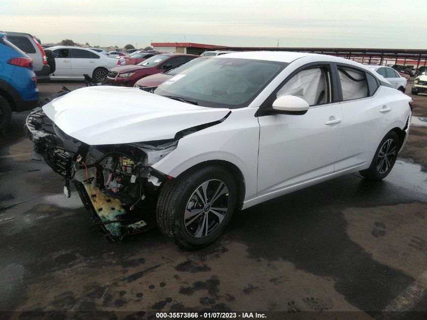 2022 NISSAN SENTRA SV VIN: 3N1AB8CV5NY312612