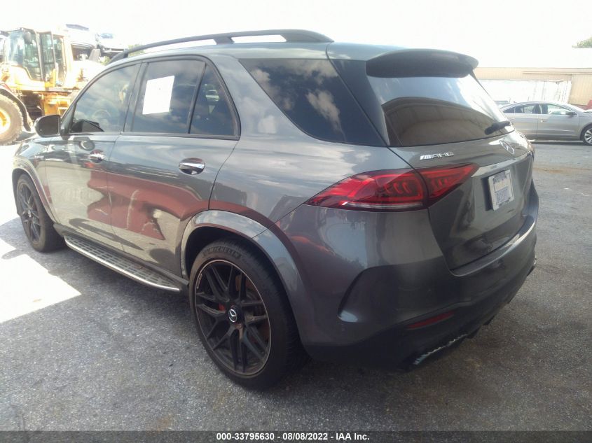 2021 MERCEDES-BENZ GLE AMG GLE 63 S VIN: 4JGFB8KBXMA547726