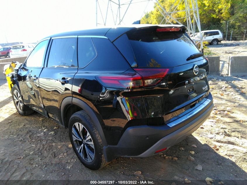 2021 NISSAN ROGUE SV VIN: 5N1AT3BB4MC830508
