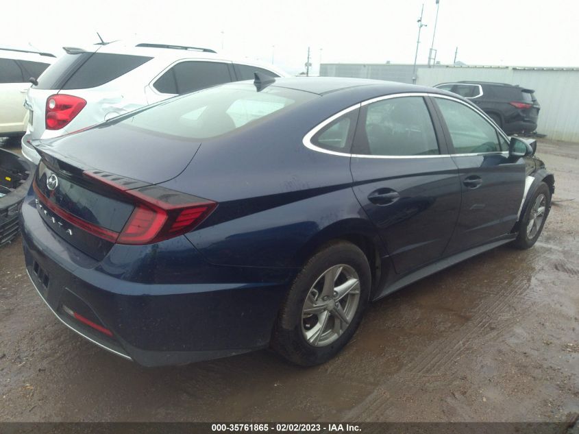 2022 HYUNDAI SONATA SE VIN: 5NPEG4JA8NH144034
