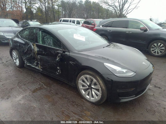 2022 TESLA MODEL 3 LONG RANGE VIN: 5YJ3E1EB0NF247087