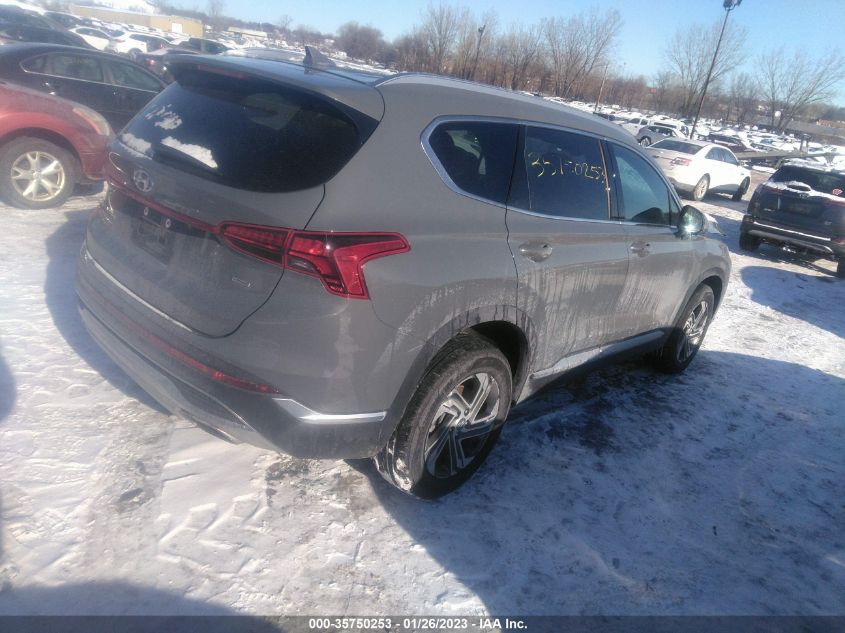 2022 HYUNDAI SANTA FE SEL VIN: 5NMS2DAJ0NH420012
