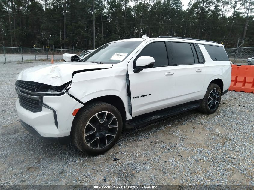 2021 CHEVROLET SUBURBAN RST VIN: 1GNSCEKD1MR337380