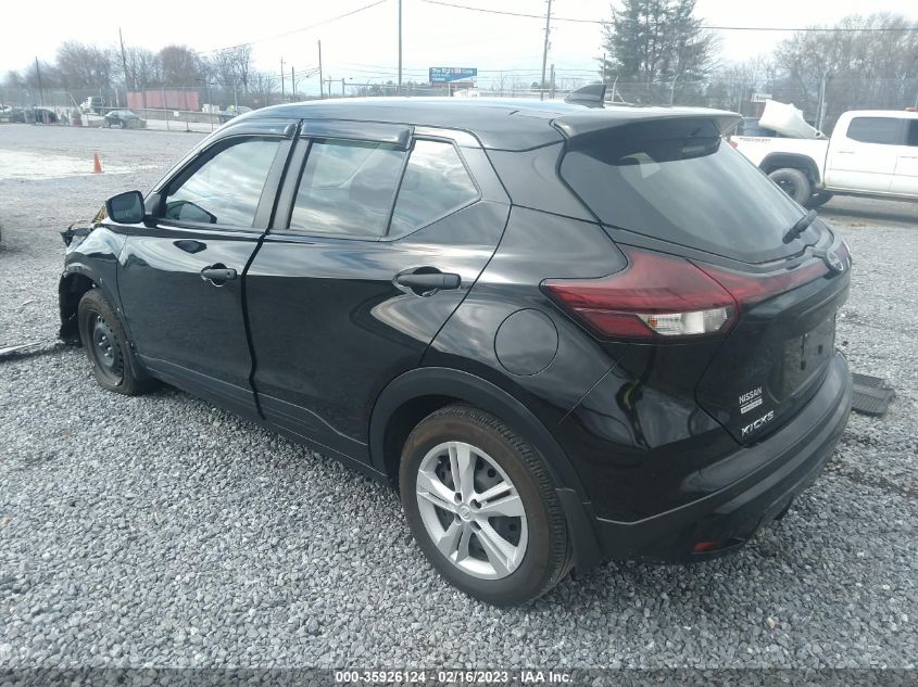 2022 NISSAN KICKS S VIN: 3N1CP5BV1NL477676