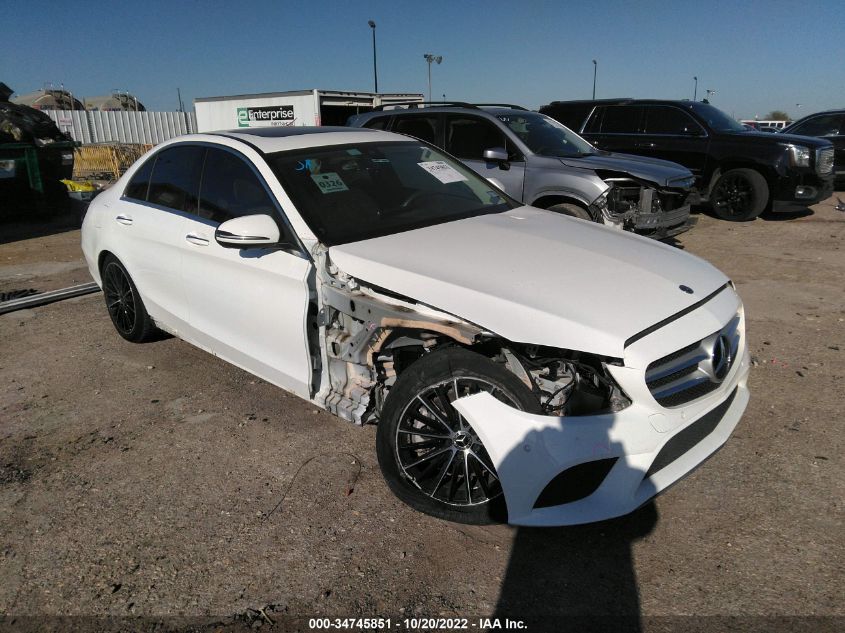 2021 MERCEDES-BENZ C-CLASS C 300 VIN: W1KWF8DB3MR621923
