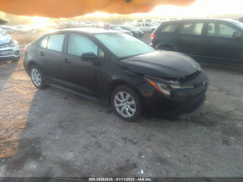 2022 TOYOTA COROLLA LE VIN: 5YFEPMAE0NP369988