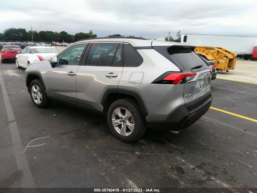 2021 TOYOTA RAV4 XLE VIN: 2T3W1RFV7MC167375