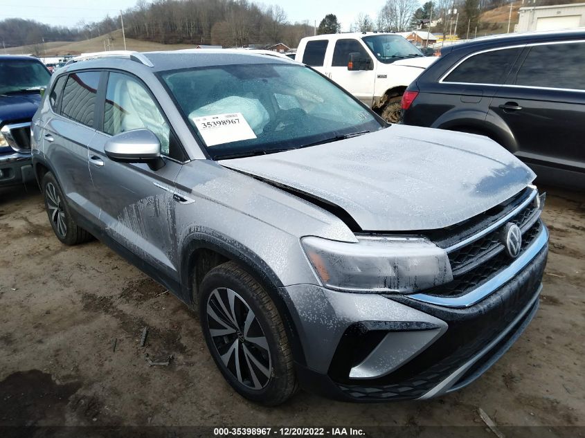 2022 VOLKSWAGEN TAOS SE VIN: 3VVWX7B24NM055831