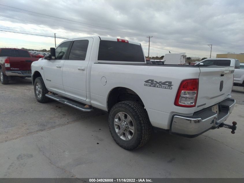 2021 RAM 2500 BIG HORN VIN: 3C6UR5DL9MG529884