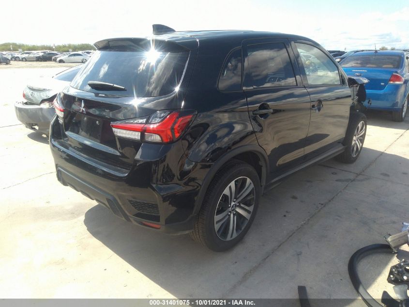 2021 MITSUBISHI OUTLANDER SPORT ES/LE/BE/S VIN: JA4APUAU0MU014482