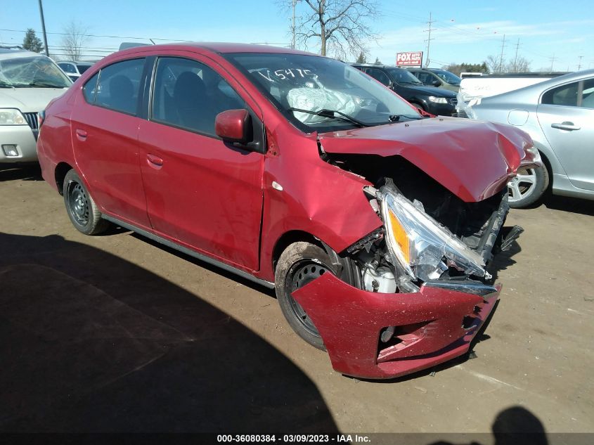 2022 MITSUBISHI MIRAGE G4 ES/LE/BLACK EDITION VIN: ML32FUFJXNHF05475