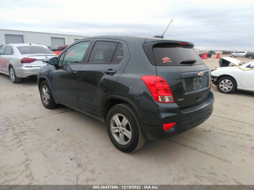 2021 CHEVROLET TRAX LS VIN: KL7CJKSB1MB358364