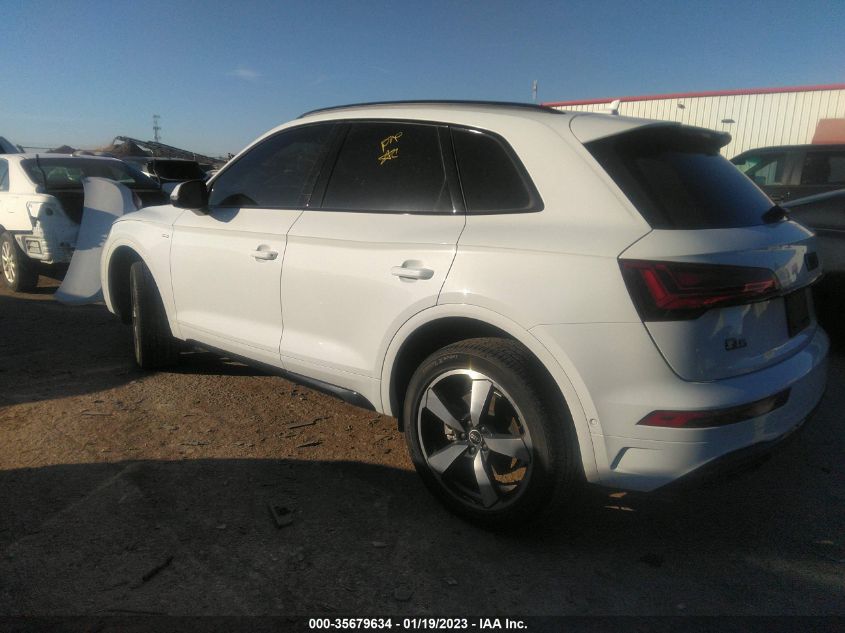 2022 AUDI Q5 S LINE PRESTIGE VIN: WA1FAAFY1N2066508