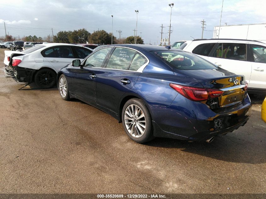 2022 INFINITI Q50 VIN: JN1EV7BR1NM342619