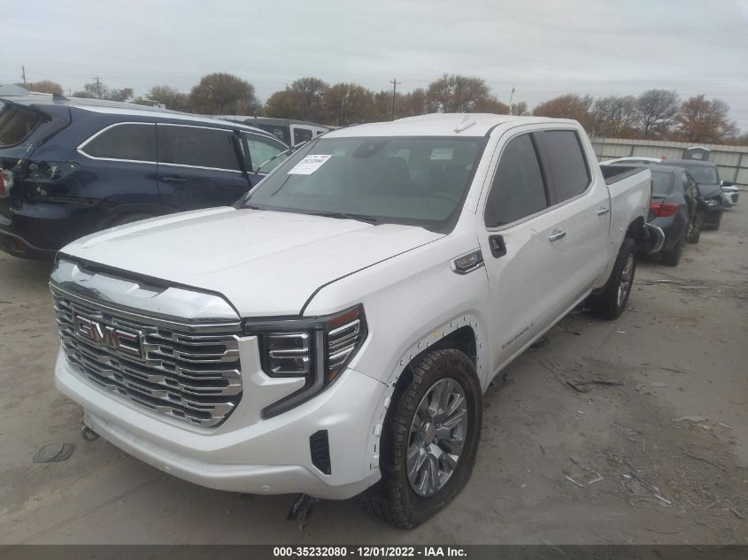 2022 GMC SIERRA 1500 DENALI VIN: 3GTUUGEL6NG676795