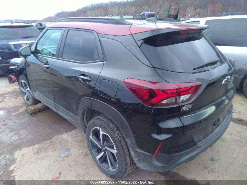 2023 CHEVROLET TRAILBLAZER RS VIN: KL79MUSL9PB005008