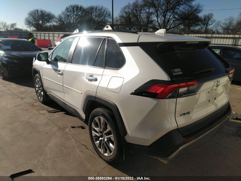 2022 TOYOTA RAV4 LIMITED VIN: 2T3Y1RFV9NW185918