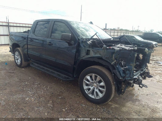 2022 CHEVROLET SILVERADO 1500 CUSTOM VIN: 3GCPABEK9NG622522