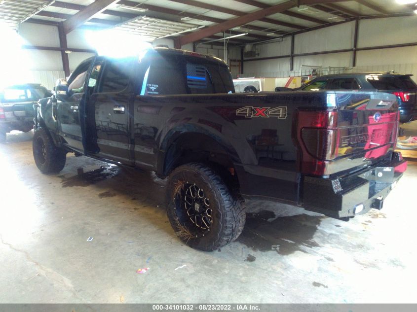 2021 FORD SUPER DUTY F-250 SRW XL/XLT/LARIAT VIN: 1FT7W2BT2MEC47707