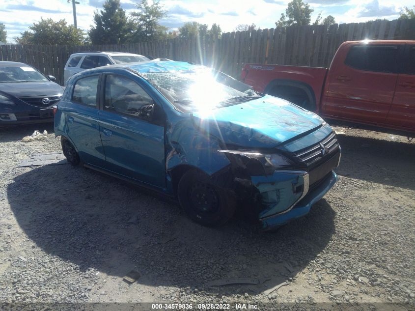 2021 MITSUBISHI MIRAGE ES/LE/CARBONITE EDITION VIN: ML32AUHJ3MH002460