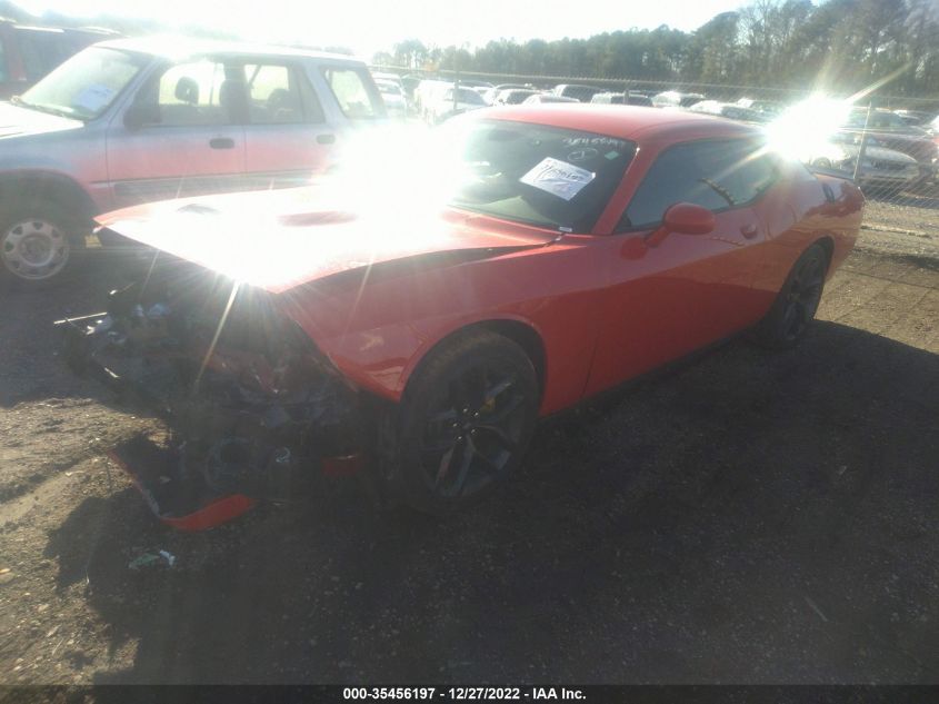 2022 DODGE CHALLENGER R/T VIN: 2C3CDZBT8NH124926