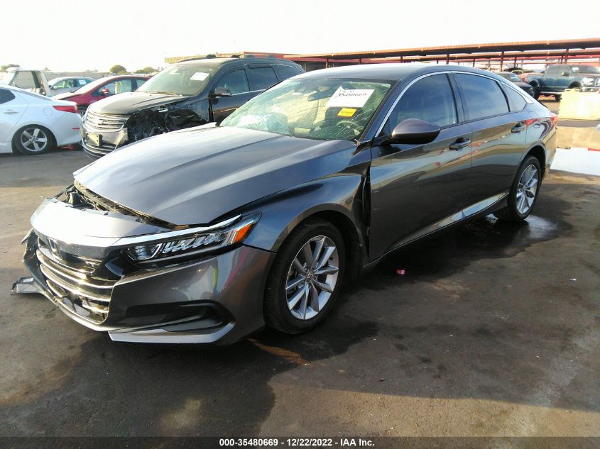 2021 HONDA ACCORD SEDAN LX VIN: 1HGCV1F17MA065465