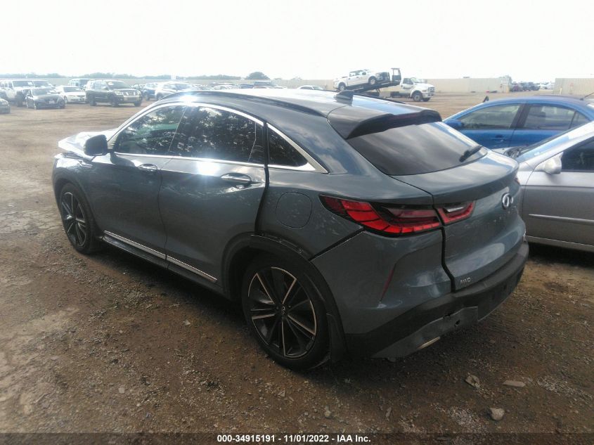 2022 INFINITI QX55 LUXE VIN: 3PCAJ5J37NF111452