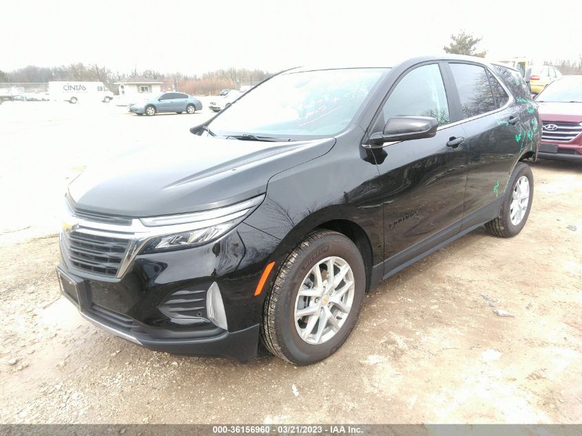 2022 CHEVROLET EQUINOX LT VIN: 3GNAXKEV1NL287592