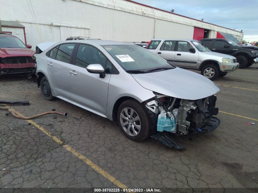 2022 TOYOTA COROLLA LE VIN: 5YFEPMAE2NP301241