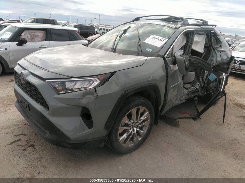 2021 TOYOTA RAV4 XLE PREMIUM VIN: 2T3C1RFV3MW119017