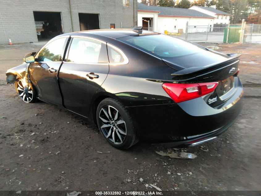 2021 CHEVROLET MALIBU RS VIN: 1G1ZG5ST6MF053983