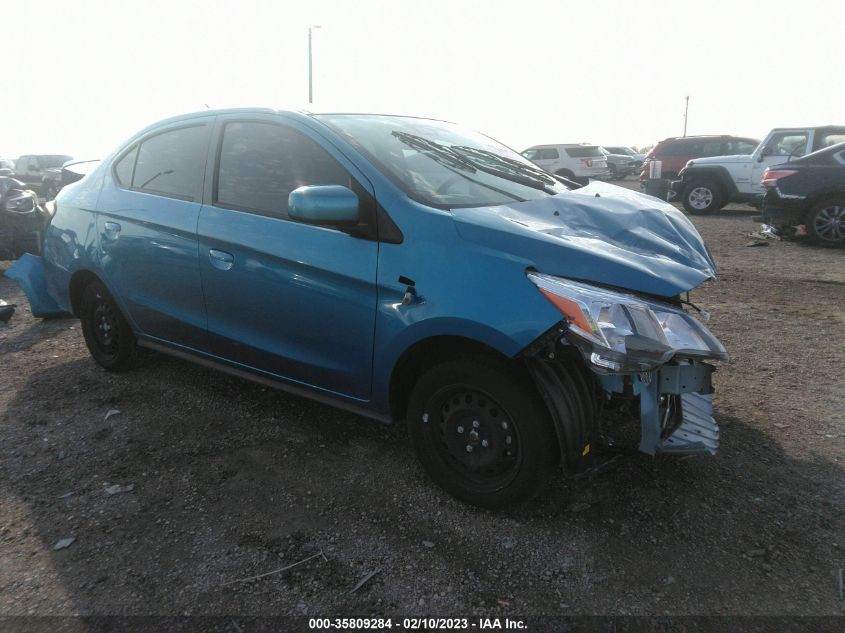 2022 MITSUBISHI MIRAGE G4 LE VIN: ML32FUFJ7NHF06938