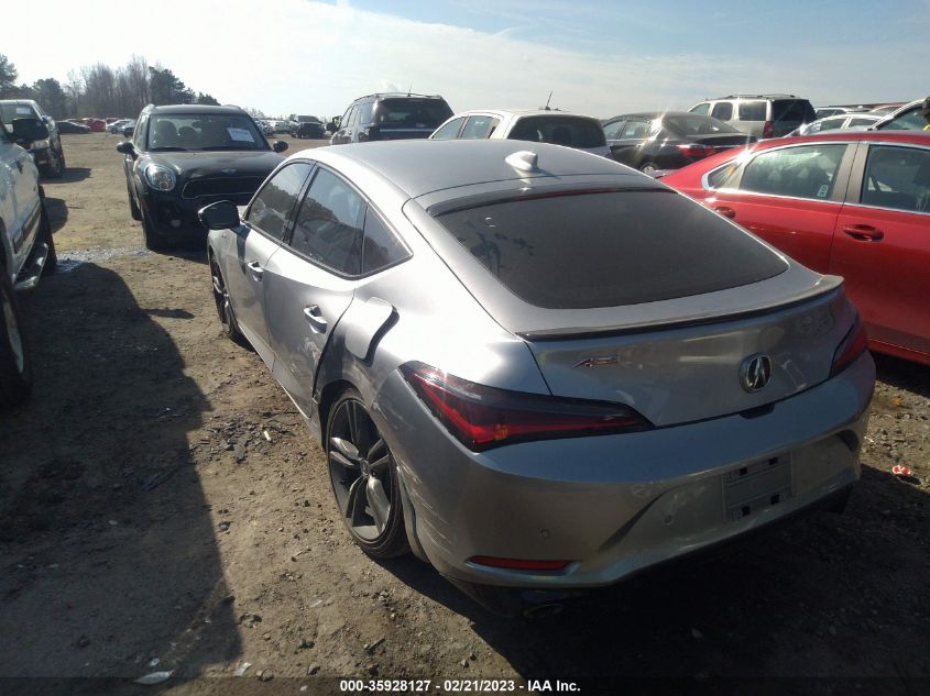 2023 ACURA INTEGRA W/A-SPEC TECH PACKAGE VIN: 19UDE4H62PA003023