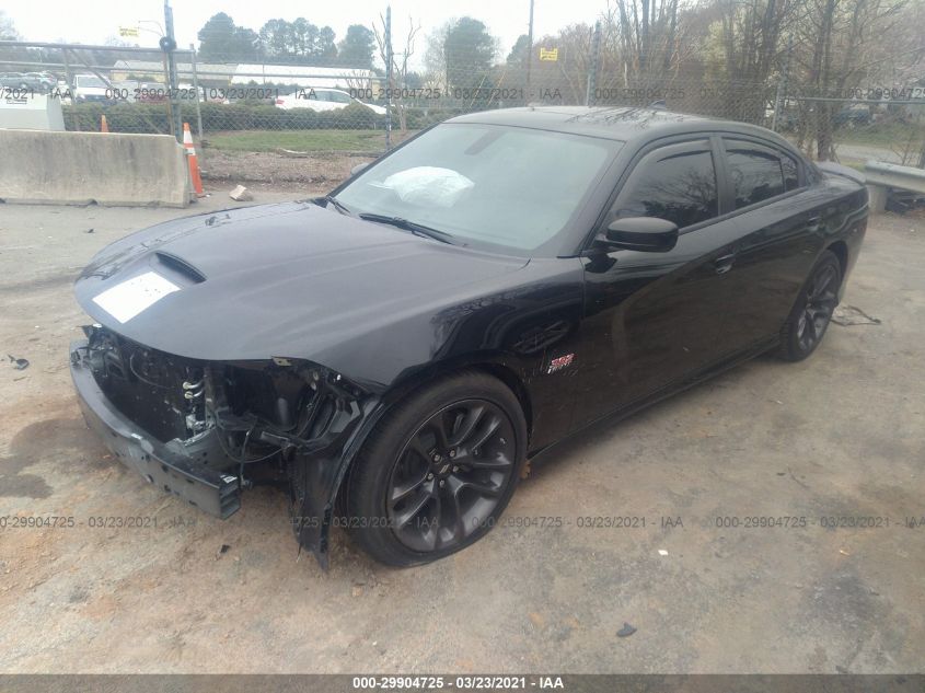 2020 DODGE CHARGER SCAT PACK VIN: 2C3CDXGJ2LH223685