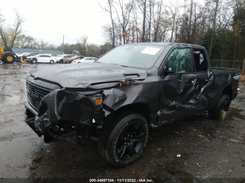 2021 RAM 1500 BIG HORN VIN: 1C6SRFBTXMN772661