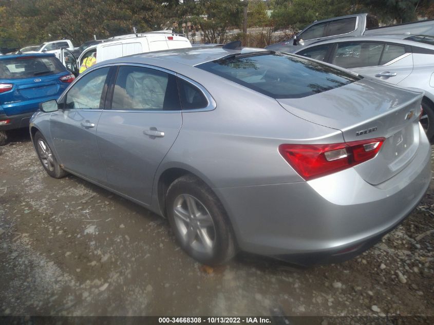 2021 CHEVROLET MALIBU LS VIN: 1G1ZC5ST5MF041206