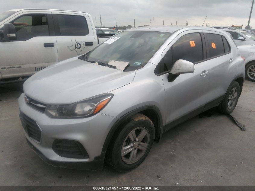 2020 CHEVROLET TRAX LS VIN: 3GNCJKSB5LL223296