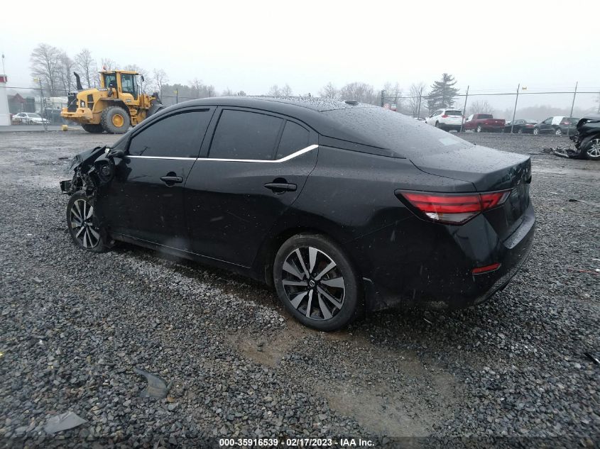 2022 NISSAN SENTRA SV VIN: 3N1AB8CV5NY254999