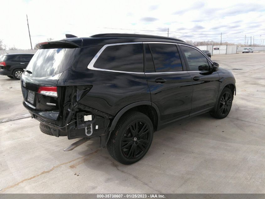 2021 HONDA PILOT SPECIAL EDITION VIN: 5FNYF5H27MB000024