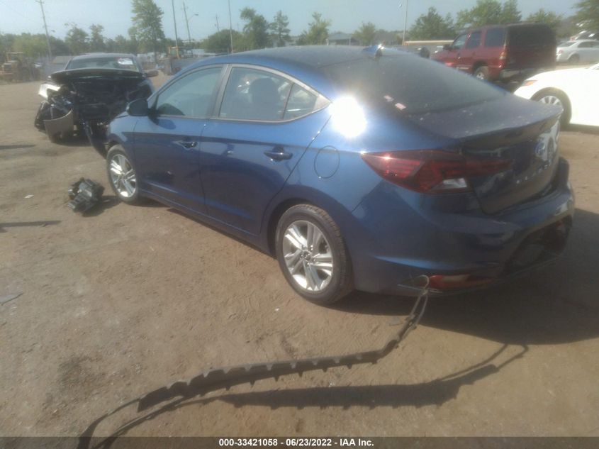 2020 HYUNDAI ELANTRA SEL VIN: 5NPD84LF5LH546480