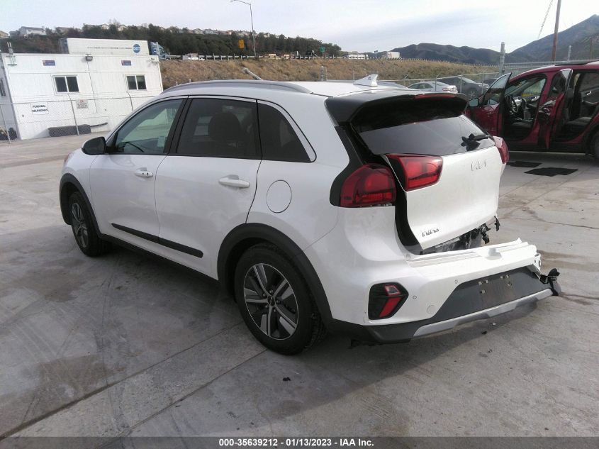 2022 KIA NIRO LXS SE VIN: KNDCB3LCXN5511417